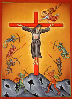 Monasticism-Icon-of-Crucified-Monk